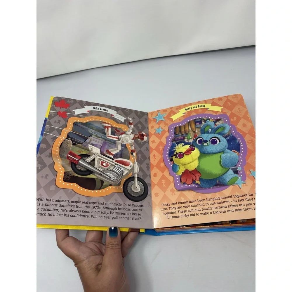 My Busy Book Disney Pixar Toy Story 4 Book With Playmat &  10 Figures NEW